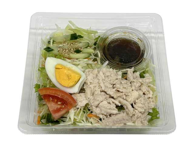 セブンイレブン 蒸し鶏とシャキシャキ野菜サラダ