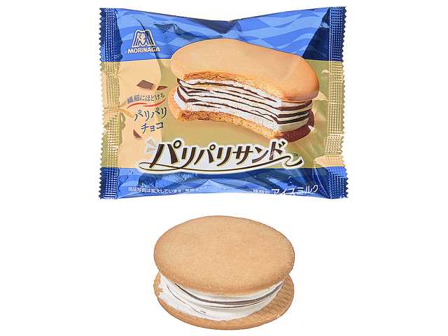 セブンイレブン 森永製菓 パリパリサンド