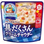 セブンイレブン グリコ クレアおばさんの具だくさんクリームチャウダー