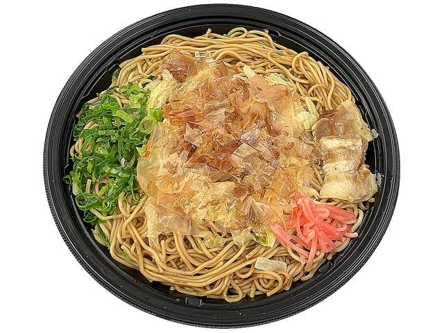 セブンイレブン 和風醤油焼そば 焼津産鰹のかつお節使用