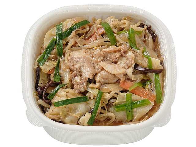 セブンイレブン 鉄鍋炒めのコク旨野菜炒め丼