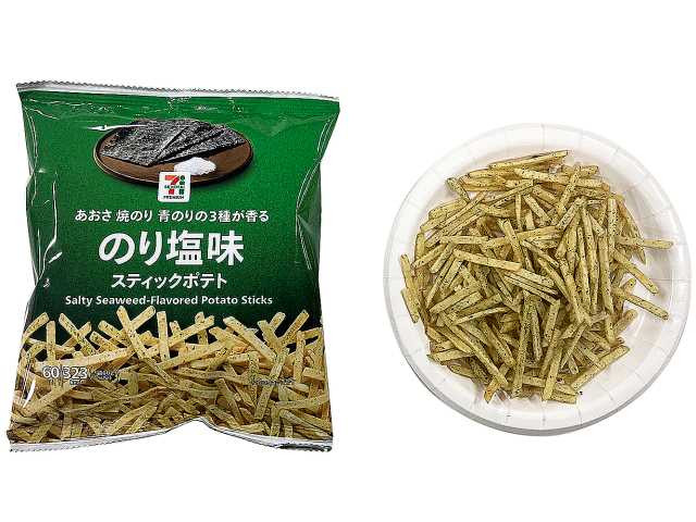 セブンイレブン ７プレミアム スティックポテト のり塩味
