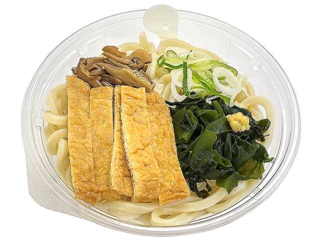 セブンイレブン 北陸の味出汁の旨み広がる冷かけいなりうどん