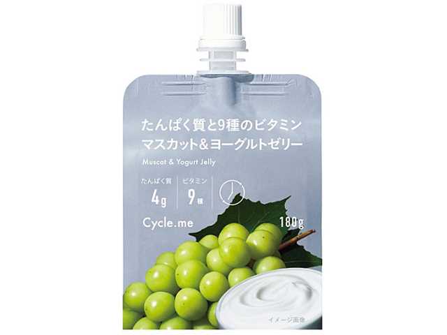 セブンイレブン サイクルミー マスカット＆ヨーグルトゼリー