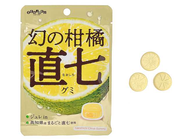 セブンイレブン 扇雀飴本舗 幻の柑橘 直七グミ