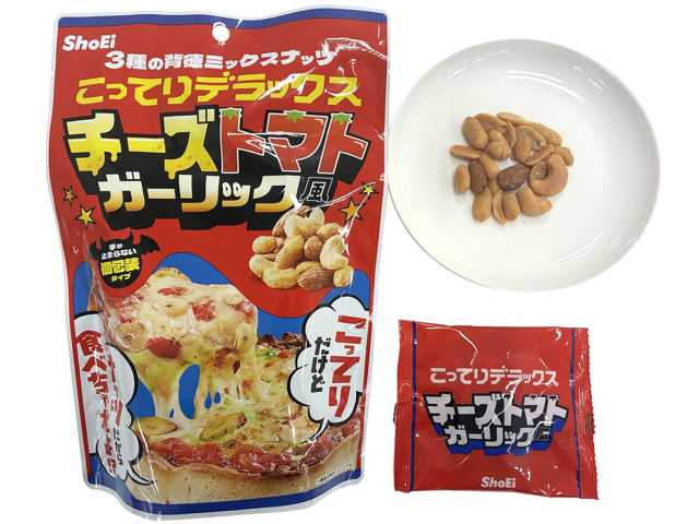 セブンイレブン 正栄 背徳ミックスナッツ チーズトマトガーリック ６袋