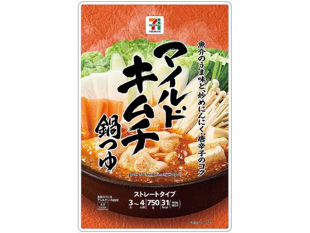 セブンイレブン ７プレミアム マイルドキムチ鍋つゆ ７５０ｇ