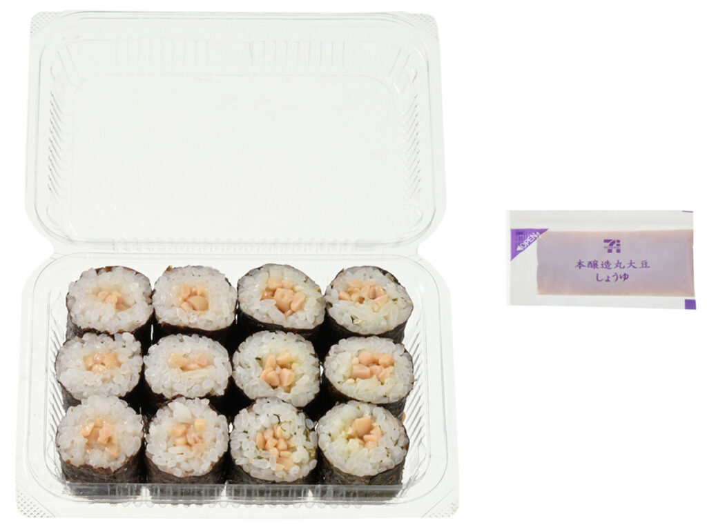 セブンイレブン 納豆巻＆北海道産山わさび納豆巻