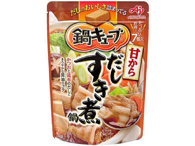 セブンイレブン 味の素 鍋キューブ 甘からだしすき煮鍋 ７個入