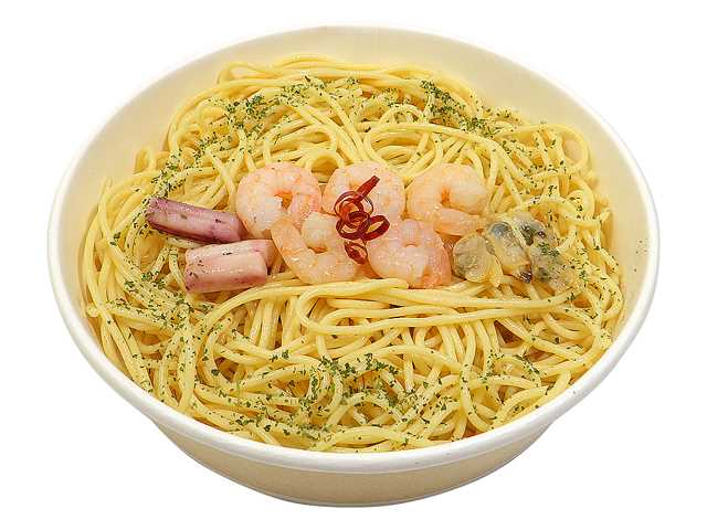セブンイレブン 魚介の旨塩パスタ