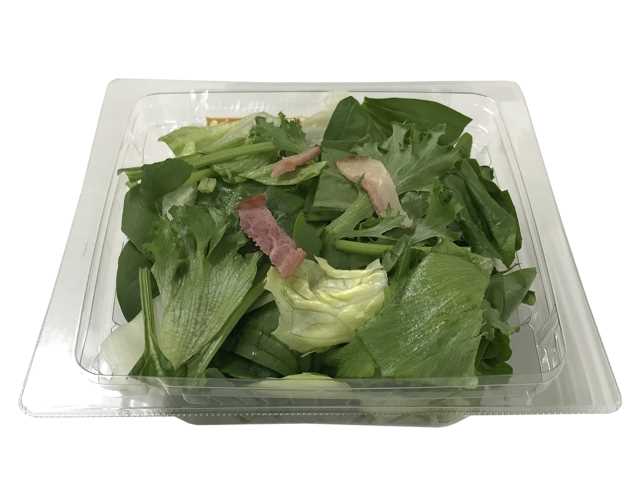 セブンイレブン やわらかほうれん草とベーコンのサラダ
