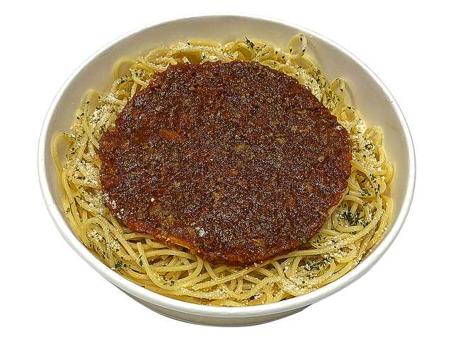 セブンイレブン 完熟トマトのミートソーススパゲティ
