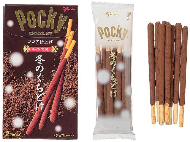 セブンイレブン グリコ 冬のくちどけポッキー