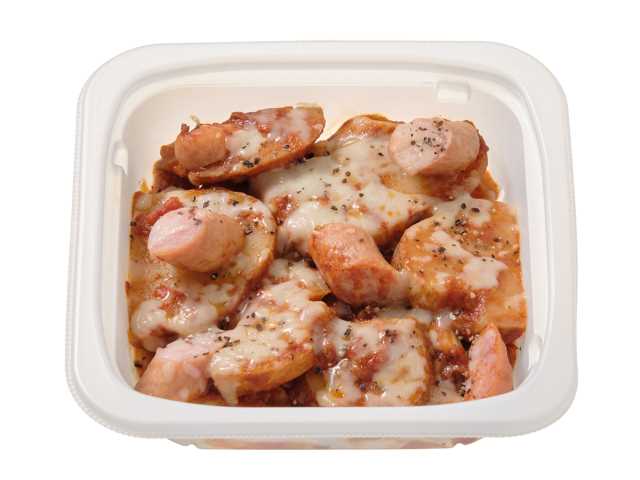 セブンイレブン スパイシーチリトマト ポテト＆ソーセージ