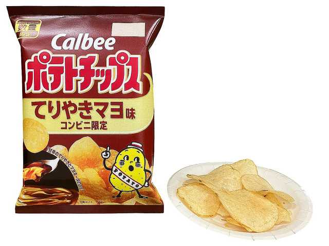 セブンイレブン カルビーポテトチップス てりやきマヨ味