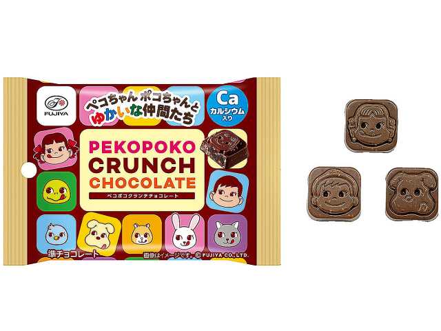 セブンイレブン 不二家 ペコポコクランチチョコレート