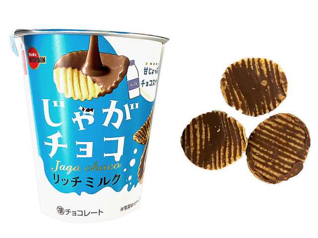 セブンイレブン ブルボン じゃがチョコ リッチミルク