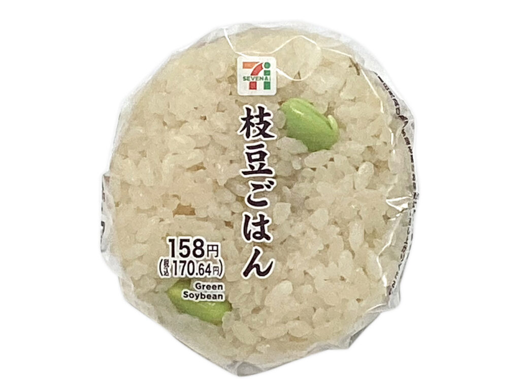 セブンイレブン 枝豆ごはんおむすび（だし飯）