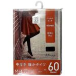 セブンイレブン ７ＰＬ中厚手暖かタイツ６０Ｄ Ｍ－Ｌ
