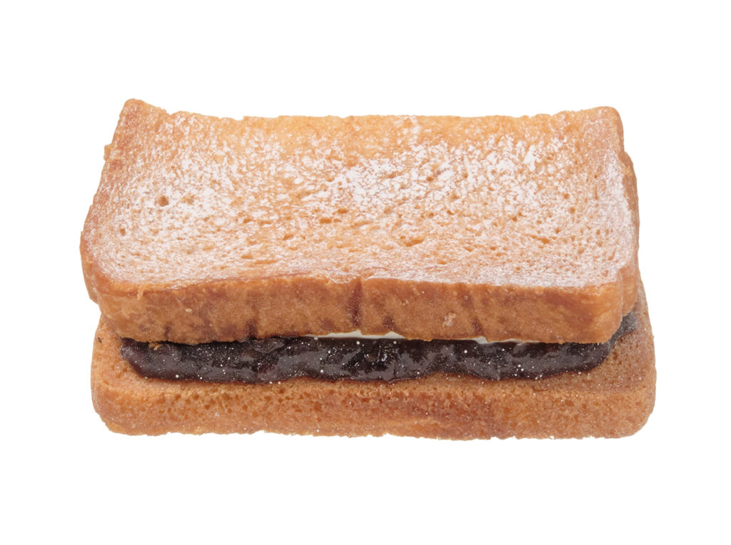 セブンイレブン 揚げ食パンサンド つぶあんマーガリン