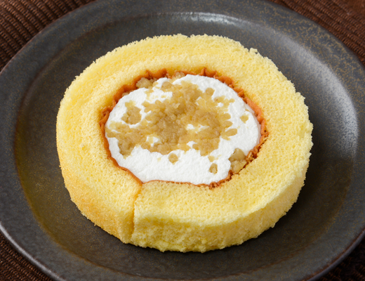 ローソン プレミアムロールケーキ 栗粉