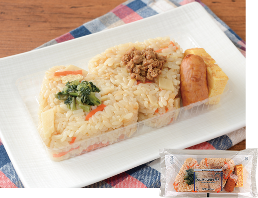 ローソン おにぎり2個セット(野沢菜・鶏そぼろ)