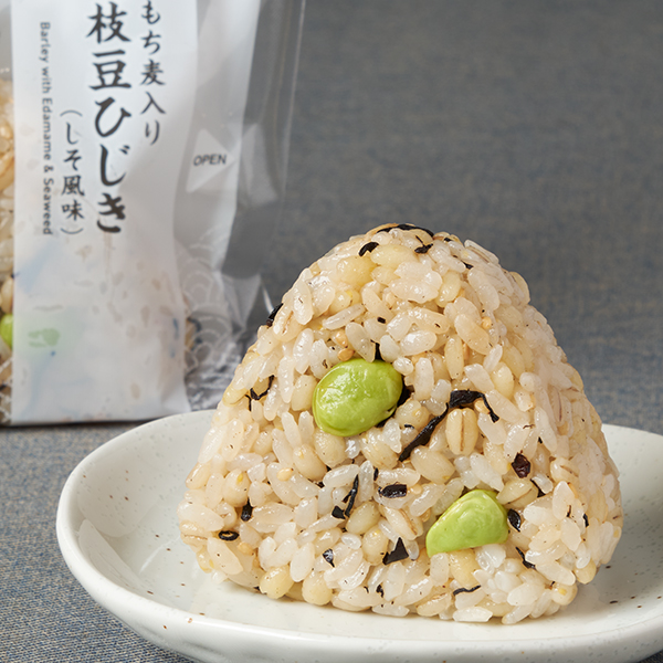 ファミリーマート もち麦 枝豆ひじき しそ風味