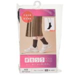 セブンイレブン ポカソク 婦人 クルーソックス ブラック
