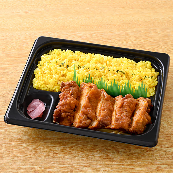 ファミリーマート やみつきスパイシーソースの旨辛チキン弁当