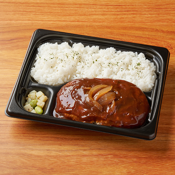 ファミリーマート 鉄板焼ハンバーグ弁当（コク深デミソース）