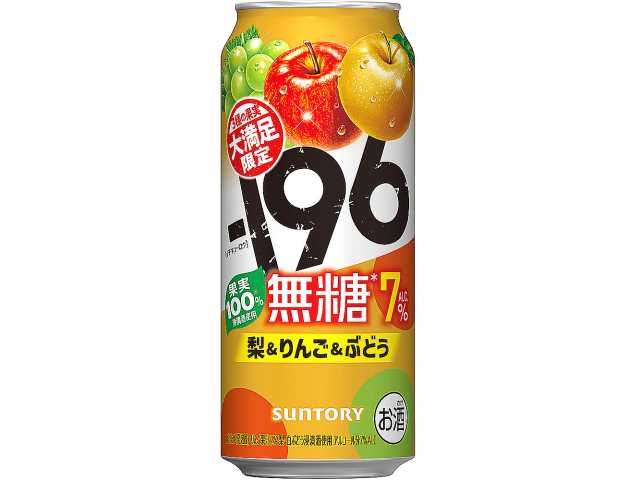 セブンイレブン －１９６無糖 ＜梨＆りんご＆ぶどう＞ ５００