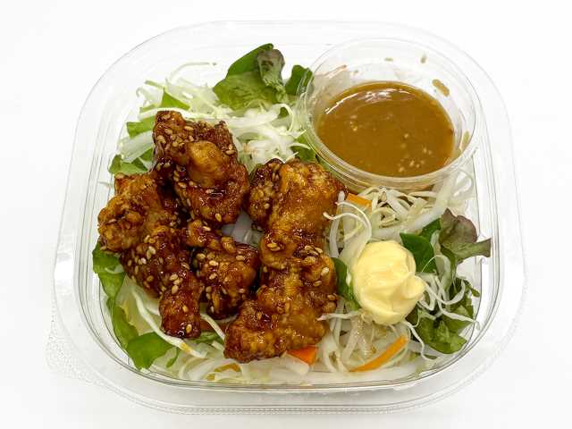 セブンイレブン 甘辛鶏マヨパスタサラダ