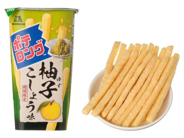 セブンイレブン 森永 ポテロング 柚子こしょう味