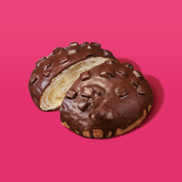 ファミリーマート 【本気のチョコがけパン】本気のチョコデニッシュメロンパン