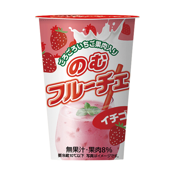 ファミリーマート のむフルーチェ イチゴ