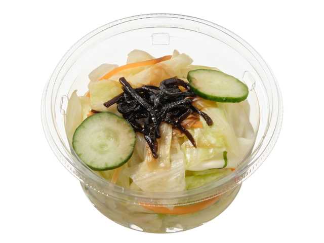 セブンイレブン １／３日分の野菜がとれるキャベツの浅漬け