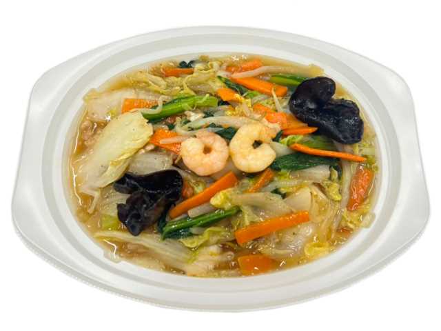 セブンイレブン 中華あんかけ野菜炒め