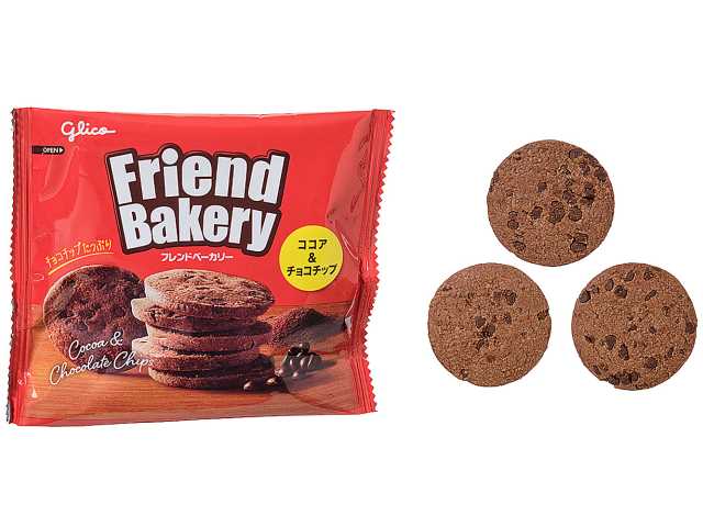 セブンイレブン グリコ フレンドベーカリー ココア＆チョコチップ