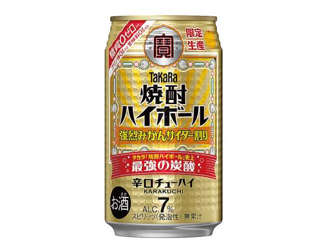 セブンイレブン 焼酎ハイボール 強烈みかんサイダー割３５０