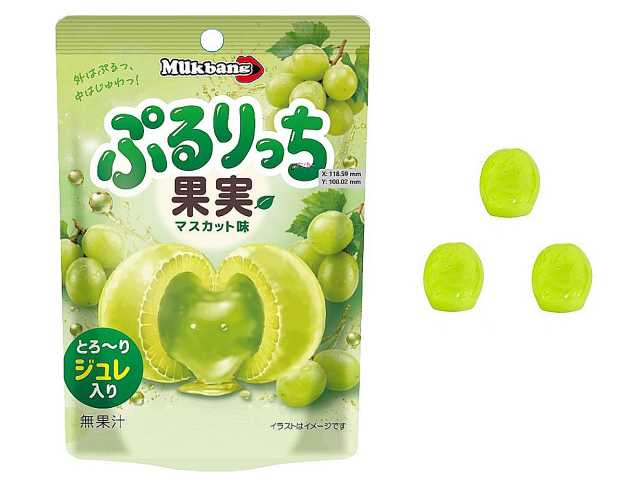 セブンイレブン ぷるりっち果実 マスカット味