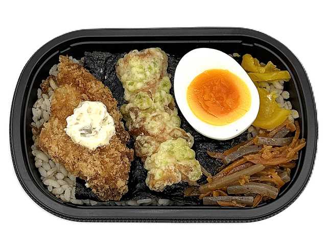 セブンイレブン ミニ海苔弁当（もち麦）