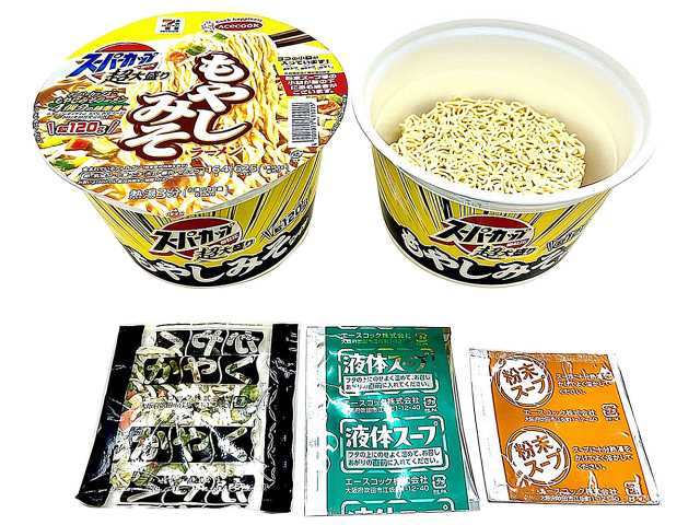 セブンイレブン ７プレミアム スーパーカップ超大盛り もやしみそラーメン