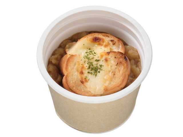 セブンイレブン オニオングラタンスープ