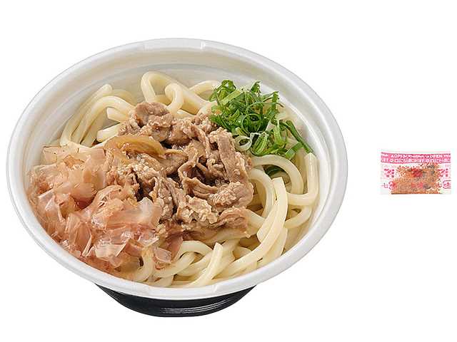 セブンイレブン お出汁の旨み 牛肉うどん