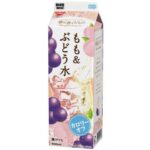 セブンイレブン 日清ヨーク 華や香くだもの もも＆ぶどう水 ９００ｍｌ