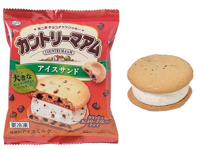 セブンイレブン 不二家 カントリーマアムアイスサンド