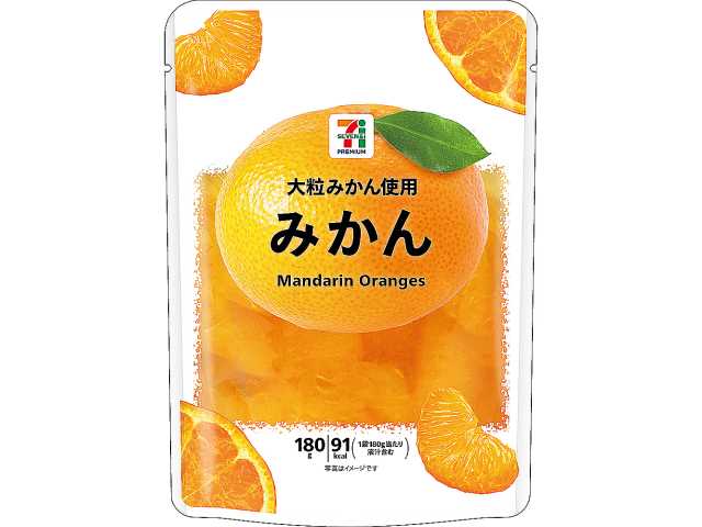 セブンイレブン ７プレミアム みかん １８０ｇ