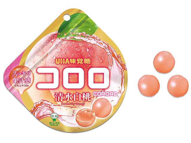 セブンイレブン 味覚糖 コロロ 清水白桃