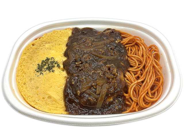 セブンイレブン ハッシュドビーフ＆ふんわりオムパスタ