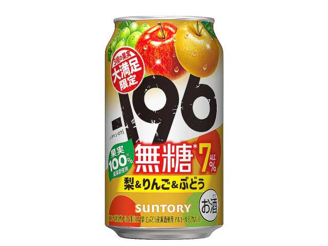セブンイレブン －１９６無糖 ＜梨＆りんご＆ぶどう＞ ３５０
